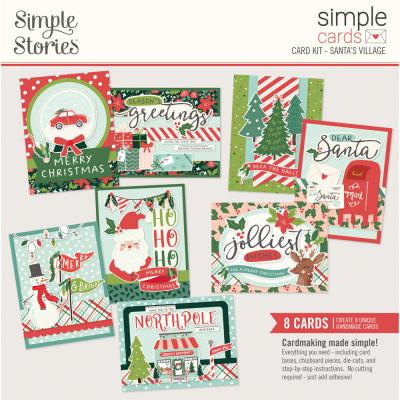 Simple Stories Santa's Village - Simple Cards Kit